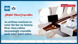 Read more about the article As airlines continue to raise the bar on luxury, first-class cabins increasingly resemble posh mini-hotel suites.