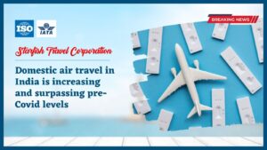 Read more about the article Domestic air travel in India is increasing and surpassing pre-Covid levels.