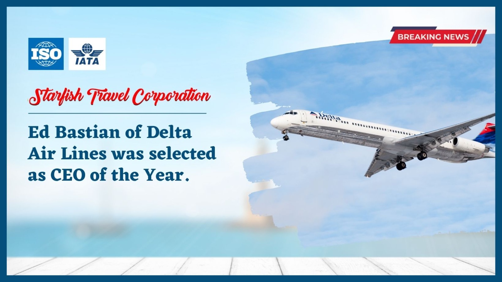 Ed Bastian of Delta Air Lines was selected as CEO of the Year.