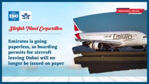Read more about the article Emirates is going paperless, so boarding permits for aircraft leaving Dubai will no longer be issued on paper.