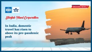 Read more about the article In India, domestic travel has risen to above its pre-pandemic peak.