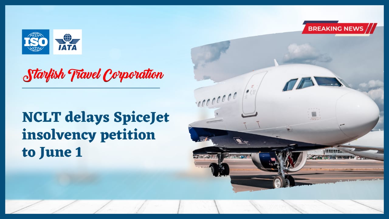 You are currently viewing NCLT delays SpiceJet insolvency petition to June 1.