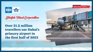 Read more about the article Over 21.2 million travellers use Dubai’s primary airport in the first half of 2023.