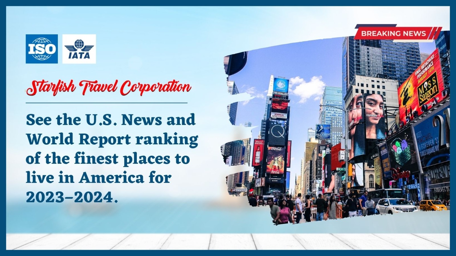 See the U.S. News and World Report ranking of the finest places to live in America for 2023–2024.
