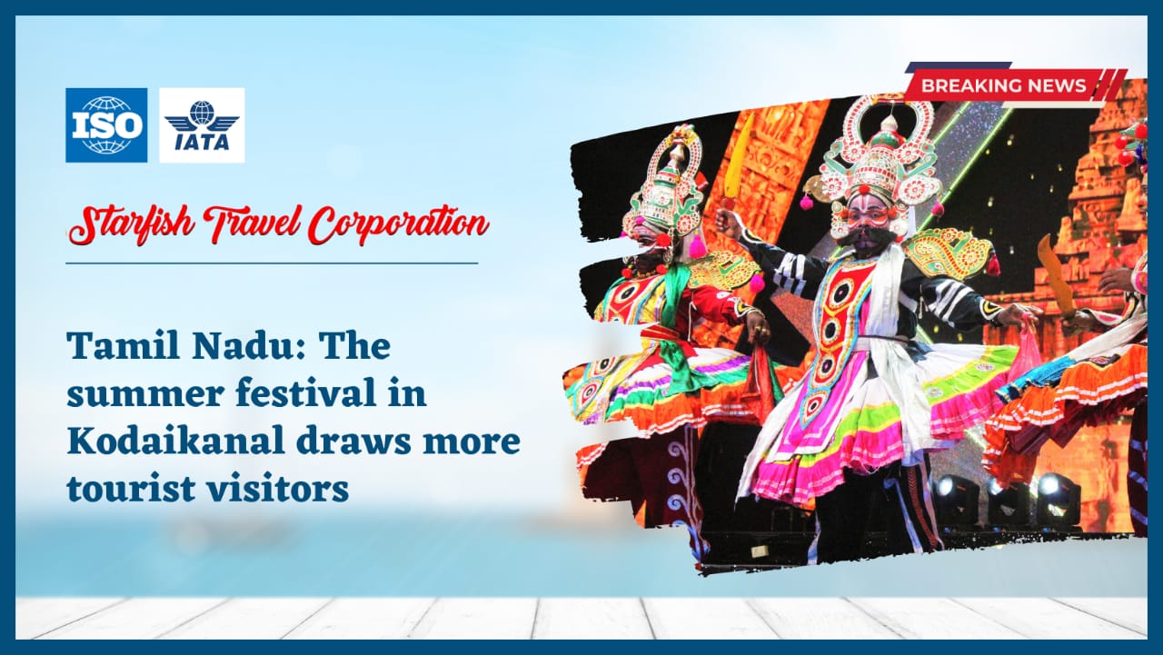 Tamil Nadu: The summer festival in Kodaikanal draws more tourist visitors.