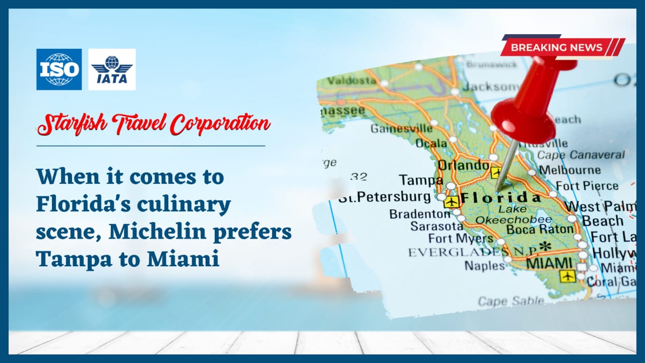 When it comes to Florida's culinary scene, Michelin prefers Tampa to Miami.