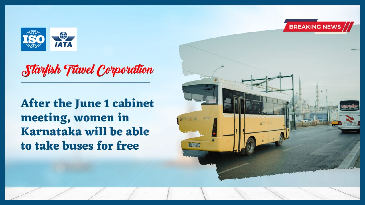 You are currently viewing After the June 1 cabinet meeting, women in Karnataka will be able to take buses for free.