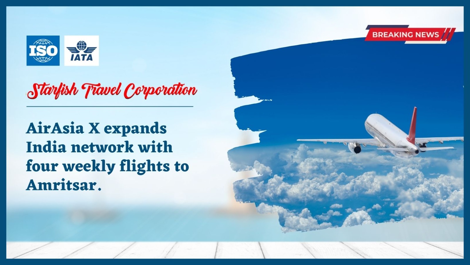 You are currently viewing AirAsia X expands India network with four weekly flights to Amritsar.