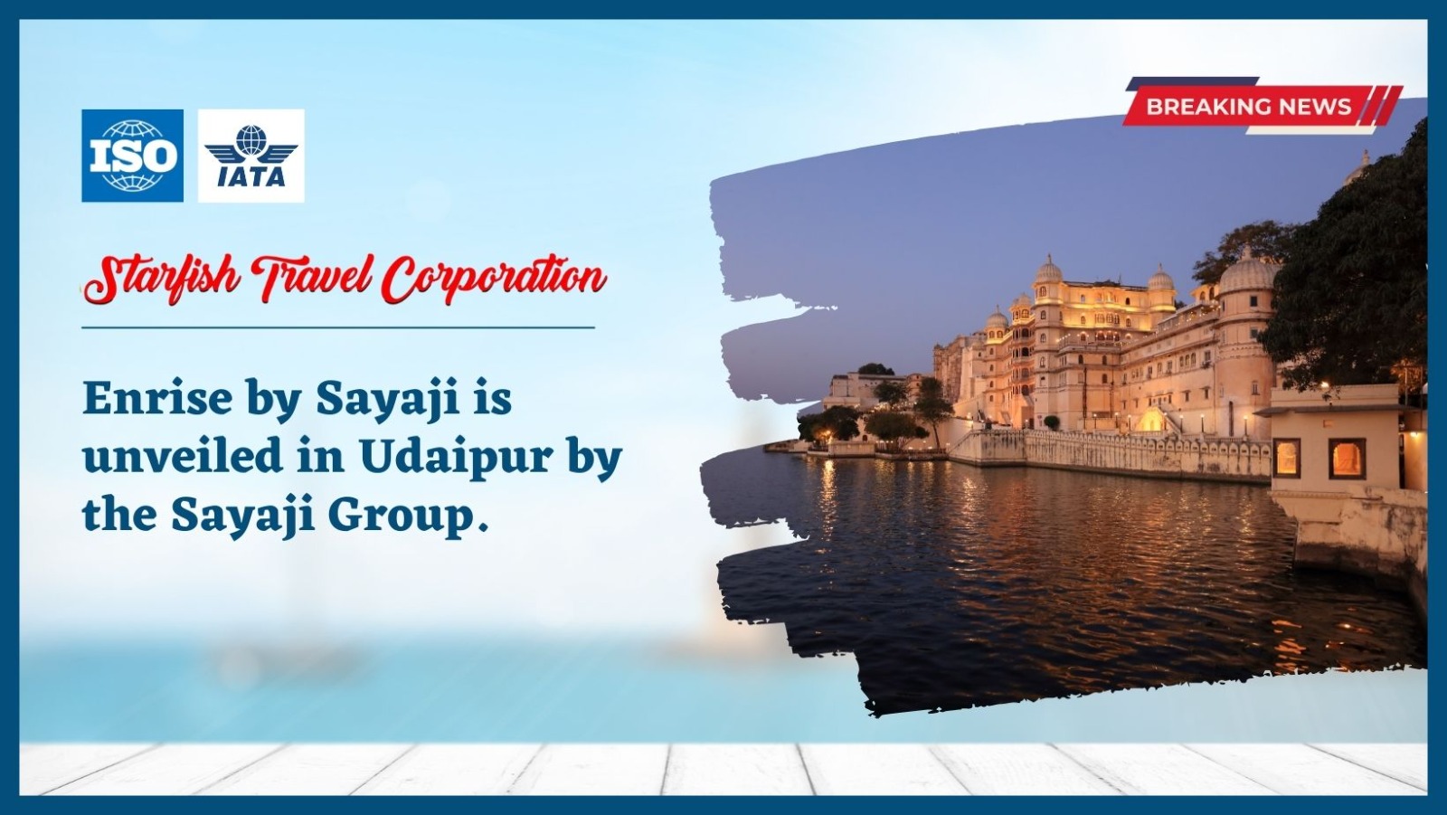 You are currently viewing Enrise by Sayaji is unveiled in Udaipur by the Sayaji Group