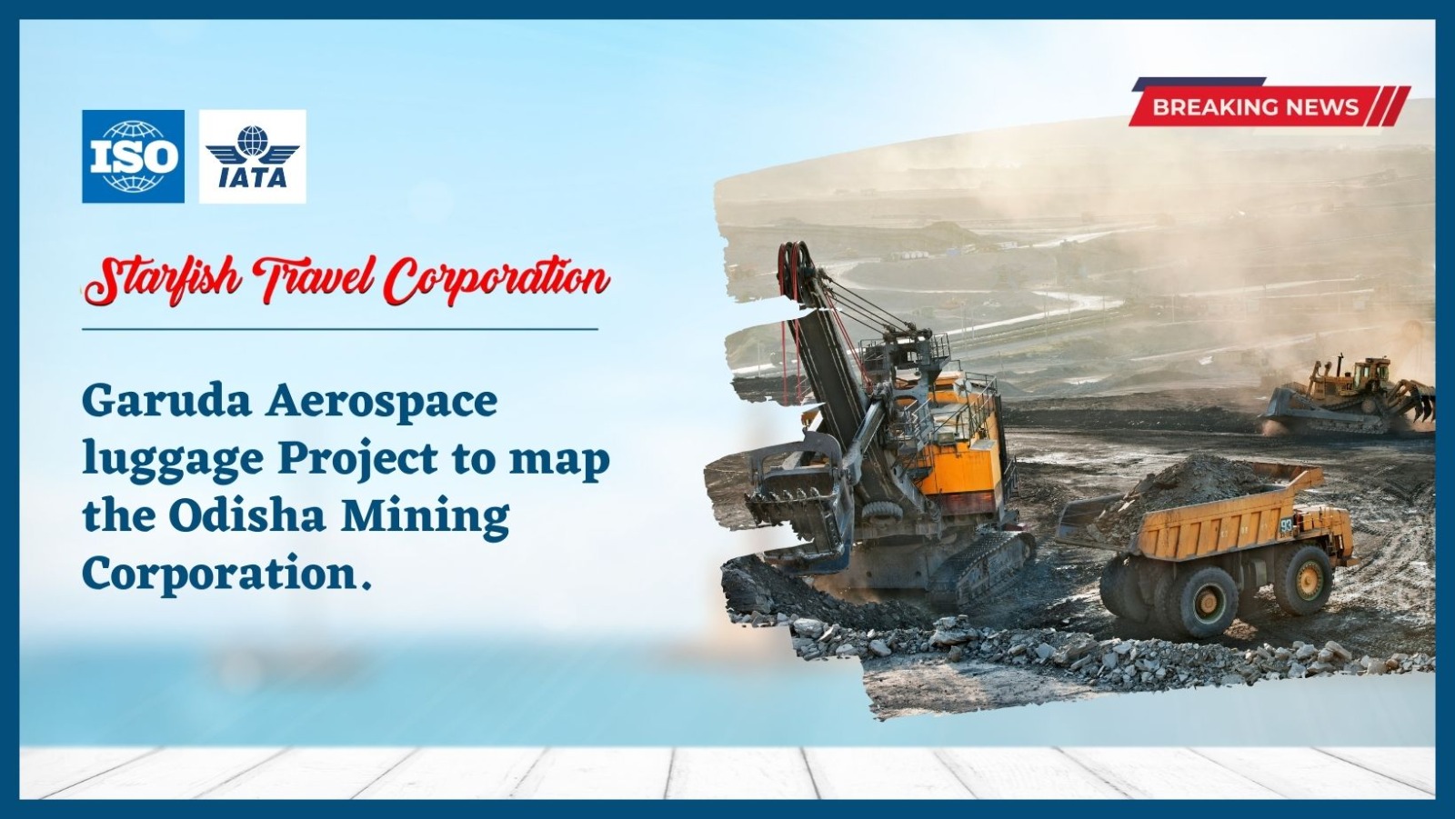 You are currently viewing Garuda Aerospace luggage Project to map the Odisha Mining Corporation.