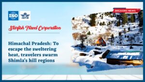 Read more about the article Himachal Pradesh: To escape the sweltering heat, travelers swarm Shimla’s hill regions.