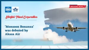 Read more about the article ‘Monsoon Bonanza’ was debuted by Akasa Air.
