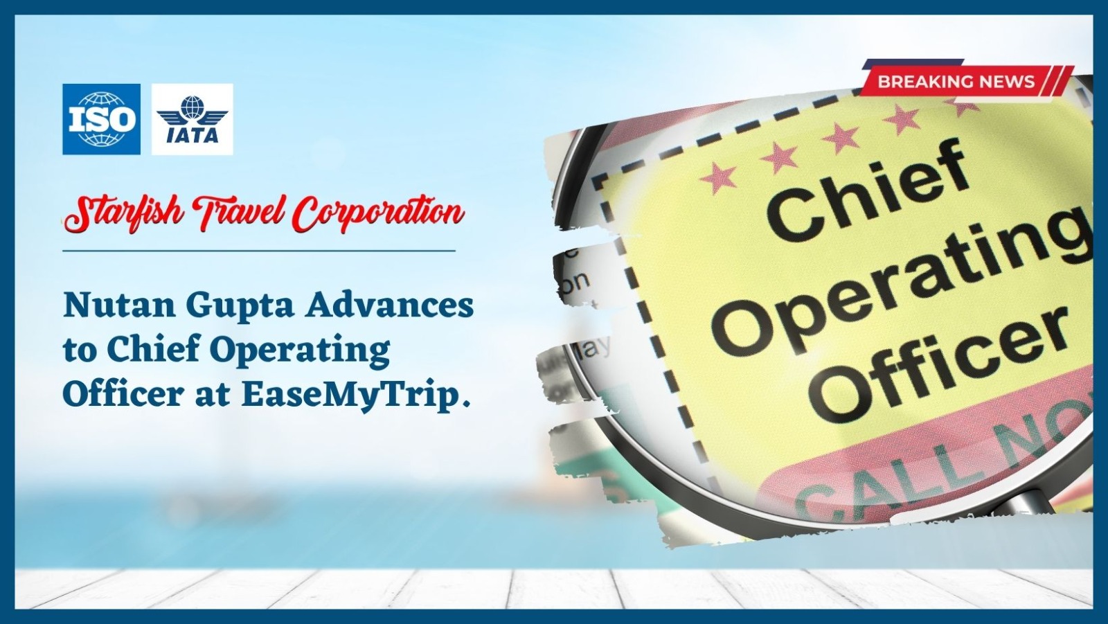 You are currently viewing Nutan Gupta Advances to Chief Operating Officer at EaseMyTrip