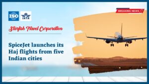Read more about the article SpiceJet launches its Haj flights from five Indian cities.