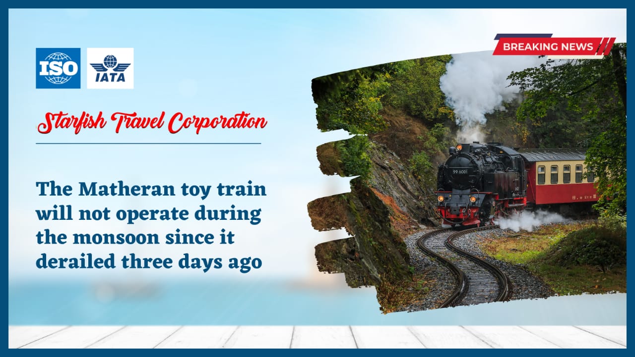 You are currently viewing The Matheran toy train will not operate during the monsoon since it derailed three days ago.