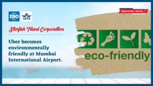 Read more about the article Uber becomes environmentally friendly at Mumbai International Airport.