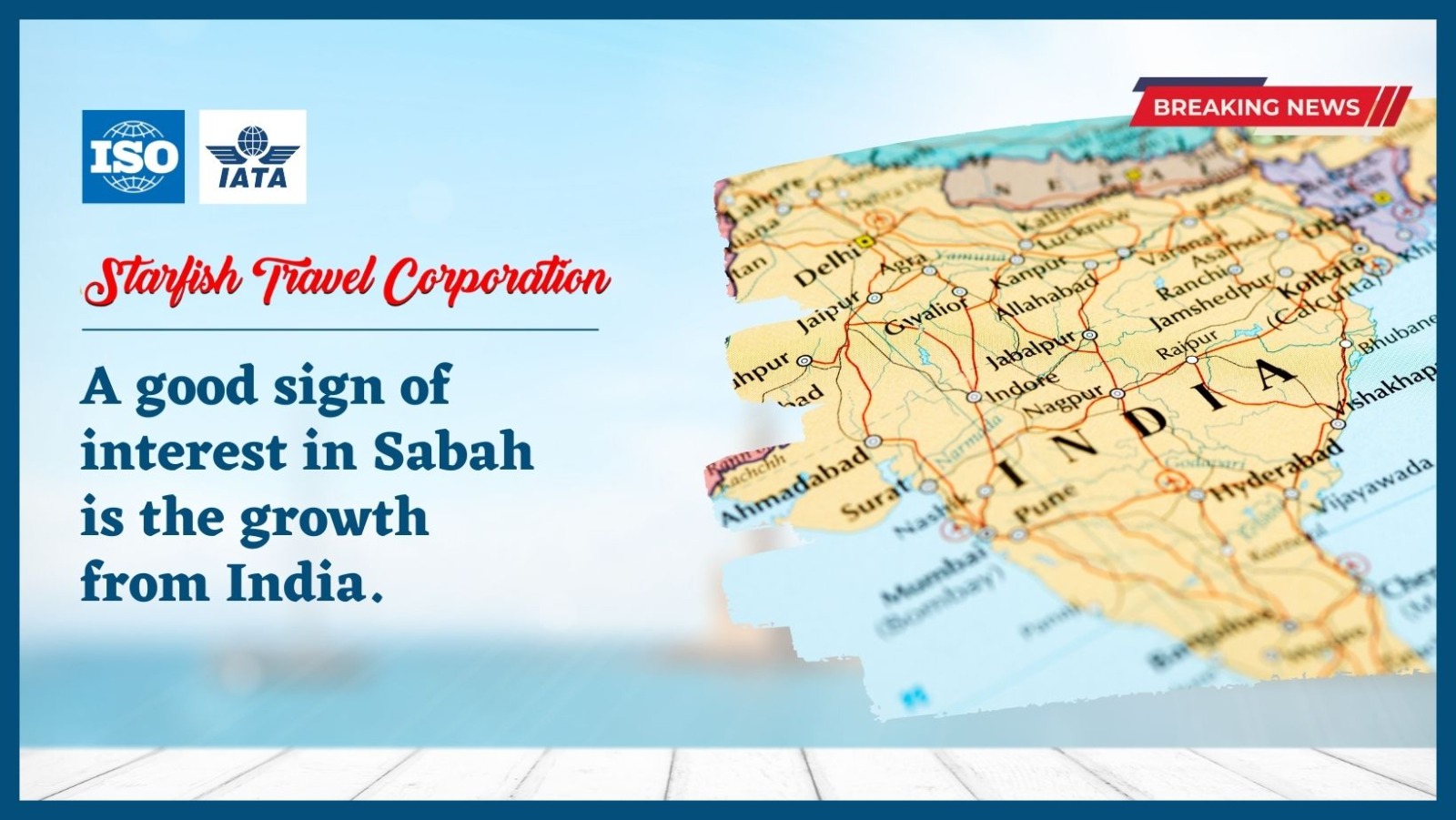 You are currently viewing A good sign of interest in Sabah is the growth from India.