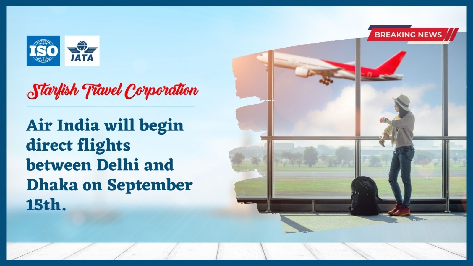 You are currently viewing Air India will begin direct flights between Delhi and Dhaka on September 15th.
