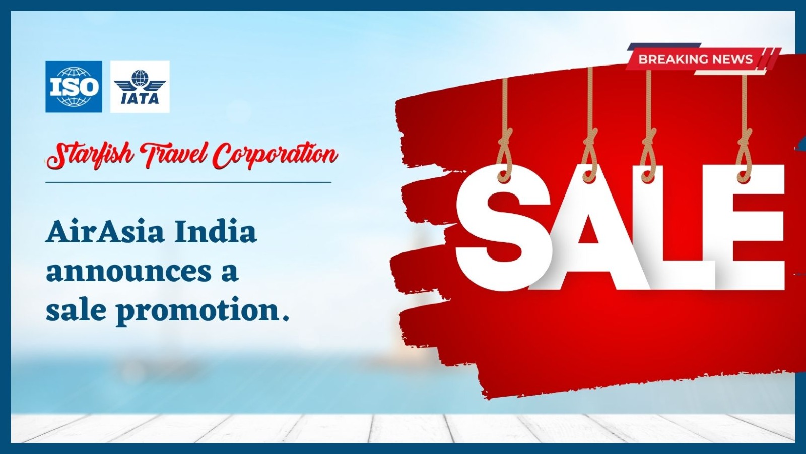 You are currently viewing AirAsia India announces a sale promotion.