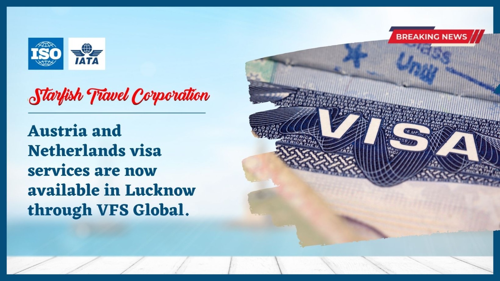 You are currently viewing Austria and Netherlands visa services are now available in Lucknow through VFS Global.