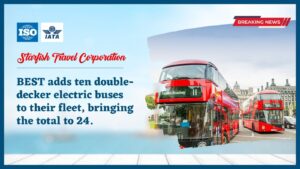 Read more about the article BEST adds ten double-decker electric buses to their fleet, bringing the total to 24.