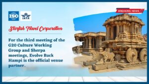 Read more about the article For the third meeting of the G20 Culture Working Group and Sherpa meetings, Evolve Back Hampi is the official venue partner.