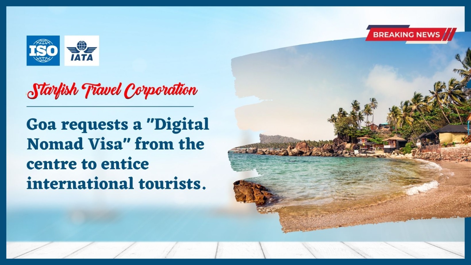 You are currently viewing Goa requests a “Digital Nomad Visa” from the centre to entice international tourists.