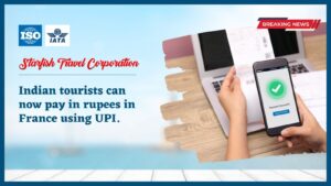 Read more about the article Indian tourists can now pay in rupees in France using UPI.