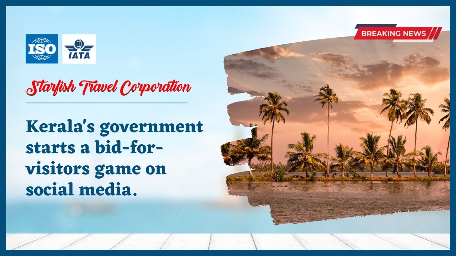 You are currently viewing Kerala’s government starts a bid-for-visitors game on social media.