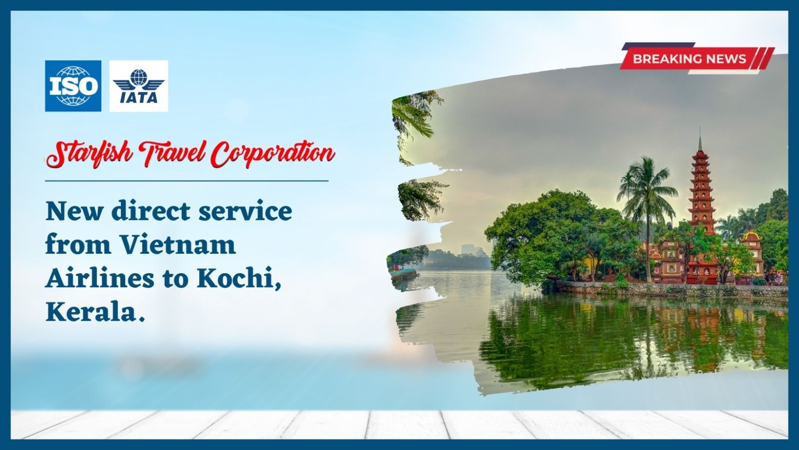 You are currently viewing New direct service from Vietnam Airlines to Kochi, Kerala.
