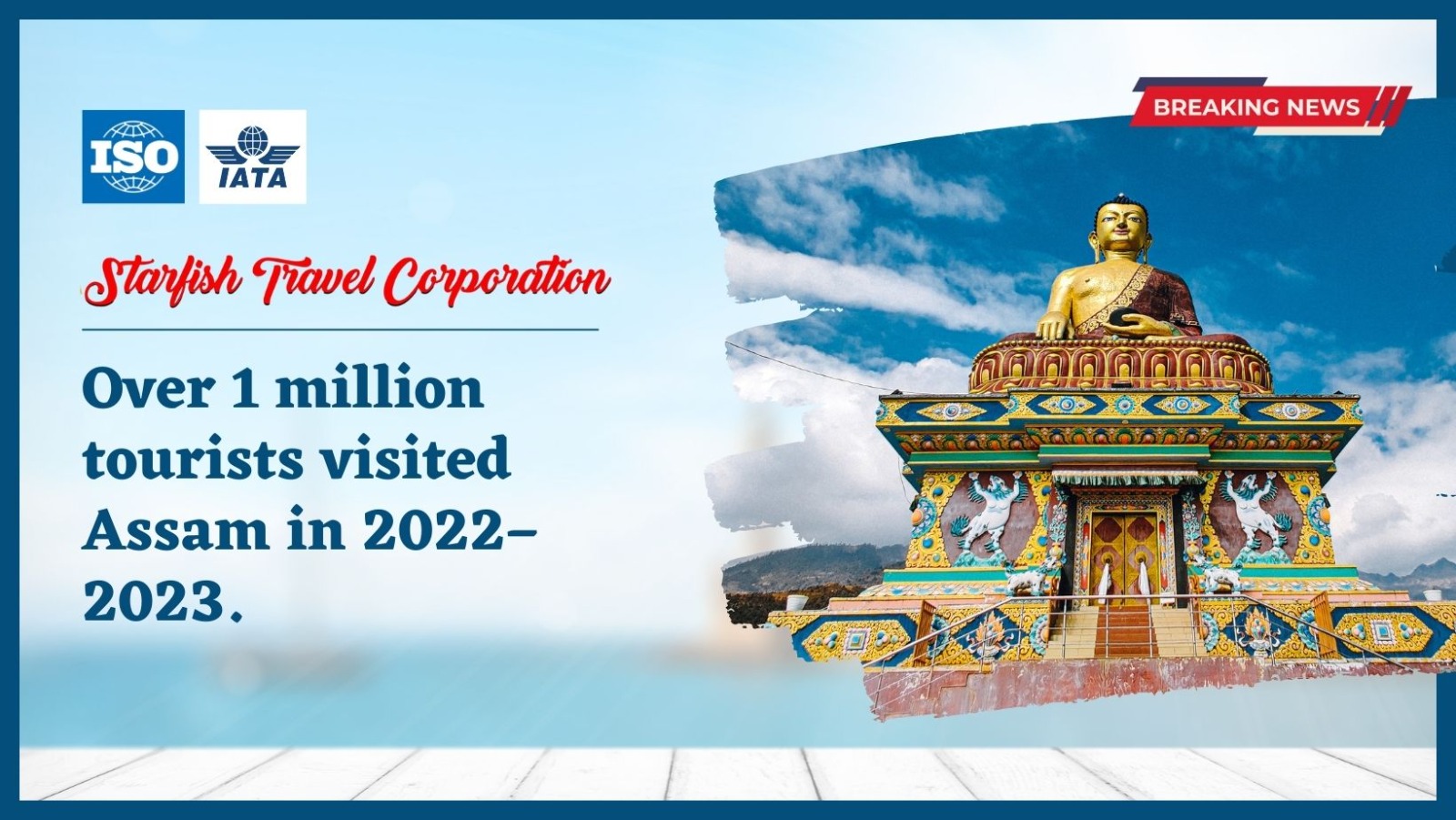You are currently viewing Over 1 million tourists visited Assam in 2022–2023.