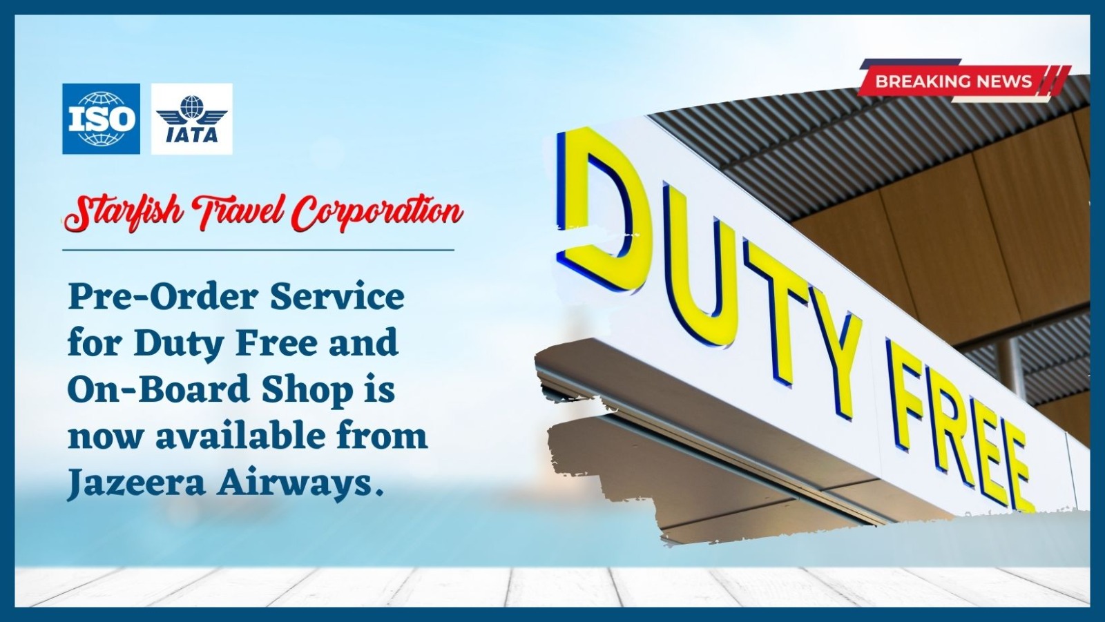 You are currently viewing Pre-Order Service for Duty Free and On-Board Shop is now available from Jazeera Airways.