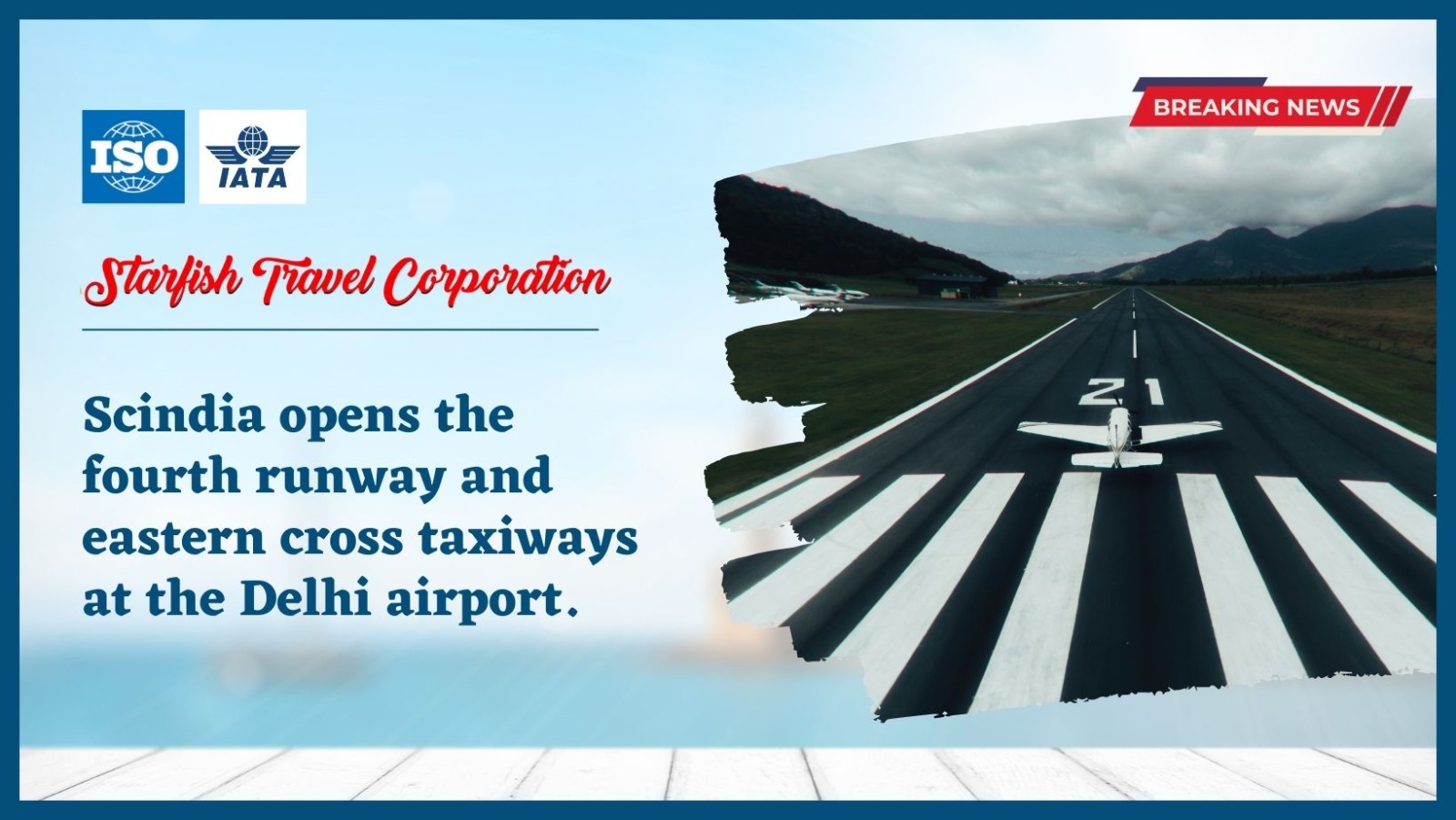 You are currently viewing Scindia opens the fourth runway and eastern cross taxiways at the Delhi airport.