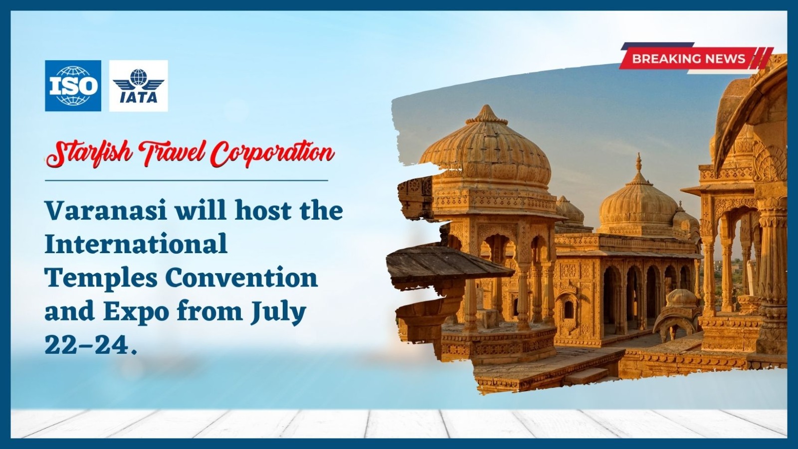 You are currently viewing Varanasi will host the International Temples Convention and Expo from July 22–24.