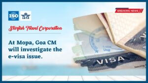 Read more about the article At Mopa, Goa CM will investigate the e-visa issue.