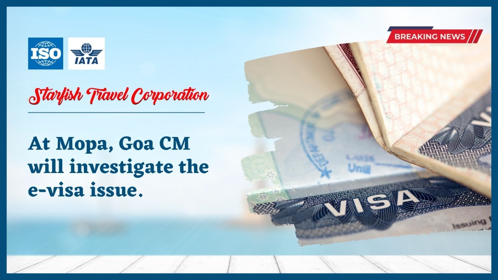 You are currently viewing At Mopa, Goa CM will investigate the e-visa issue.