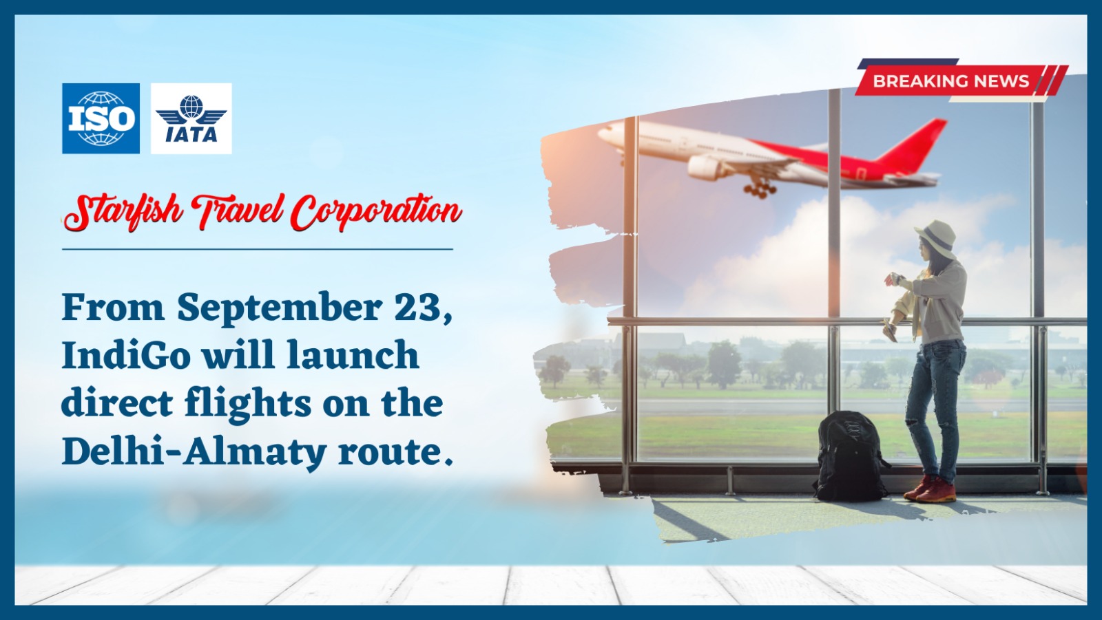 You are currently viewing  From September 23, IndiGo will launch direct flights on the Delhi-Almaty route.