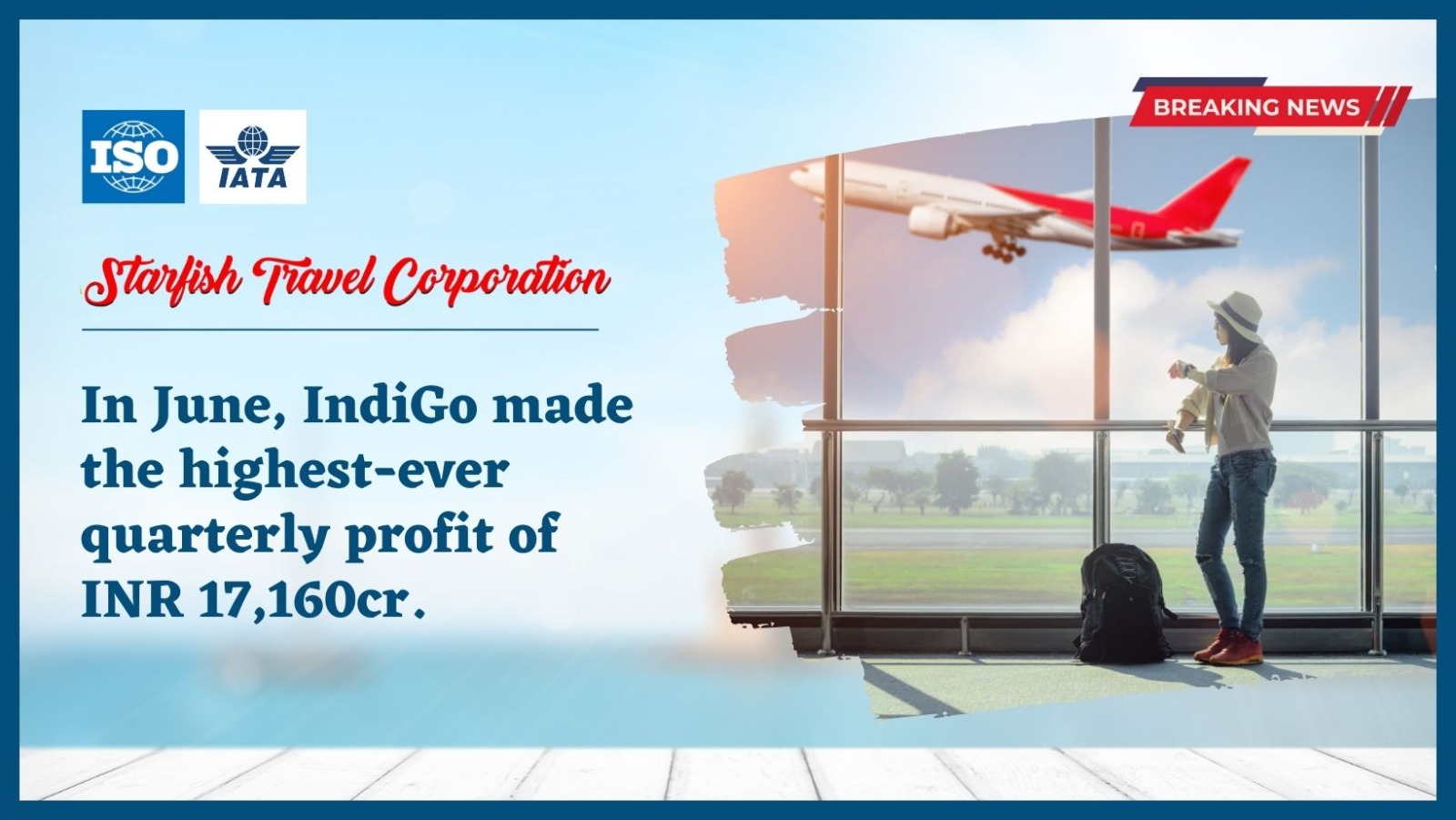 You are currently viewing In June, IndiGo made the highest-ever quarterly profit of INR 17,160cr.