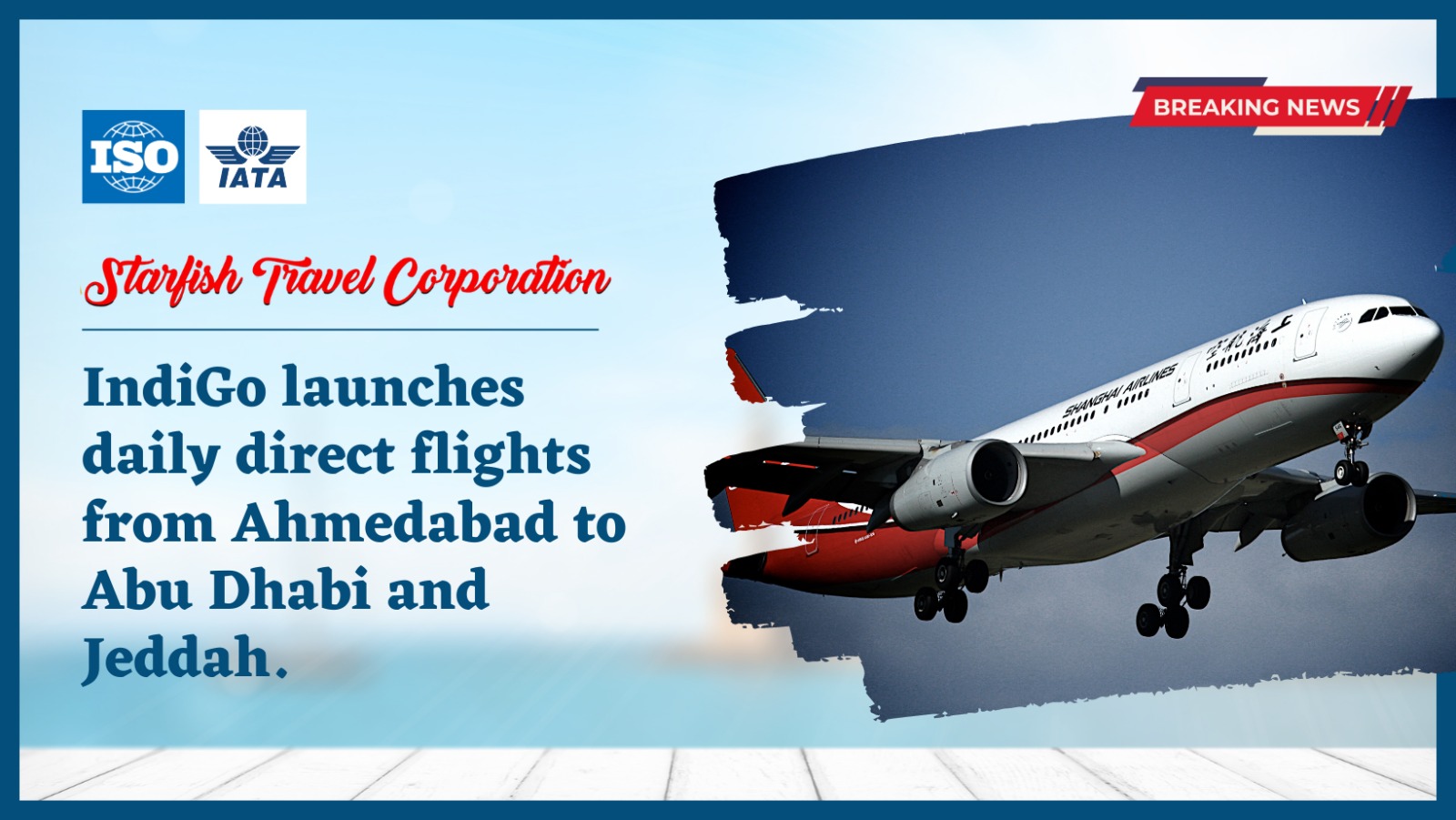 You are currently viewing IndiGo launches daily direct flights from Ahmedabad to Abu Dhabi and Jeddah.