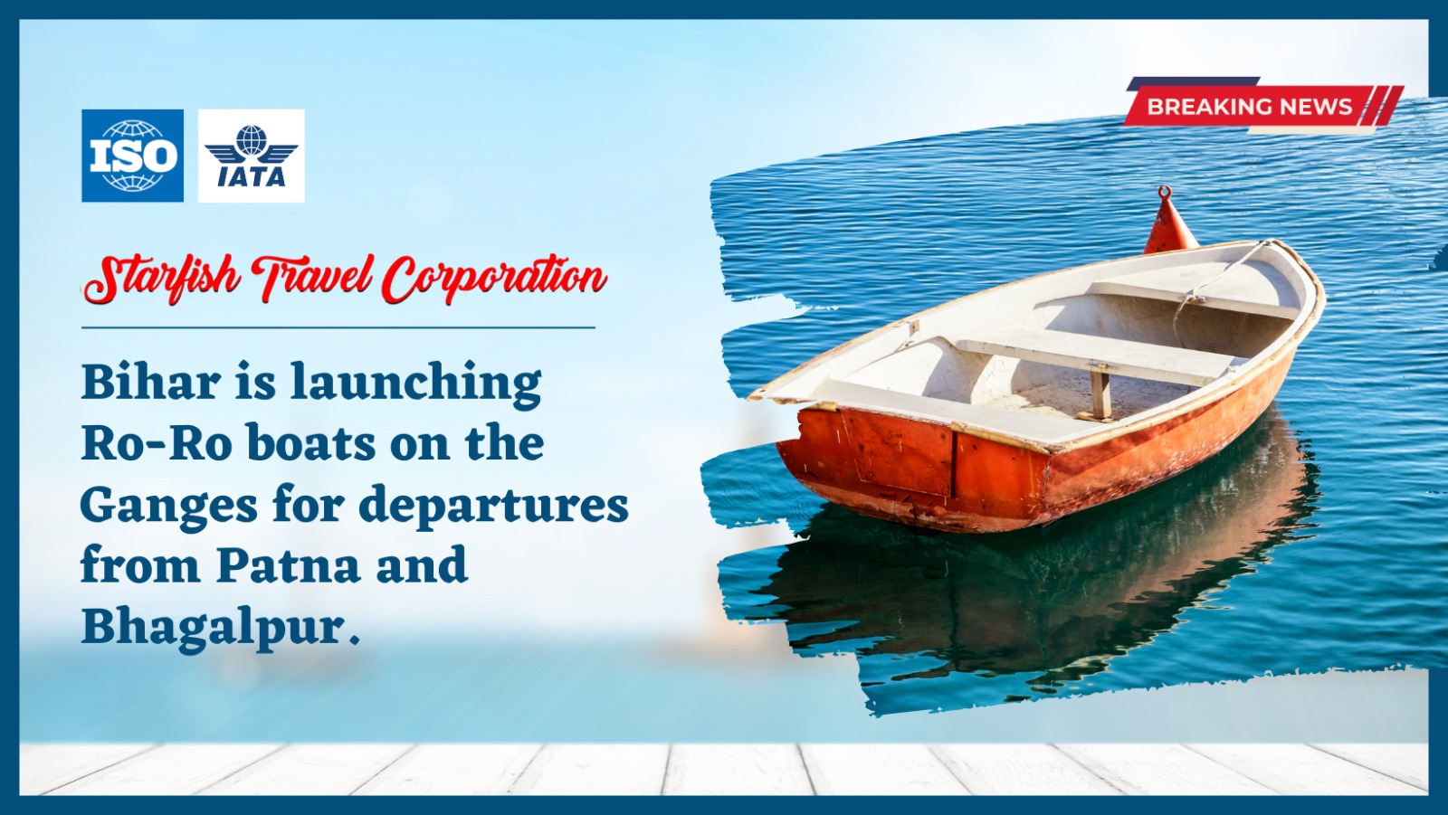 You are currently viewing Bihar is launching Ro-Ro boats on the Ganges for departures from Patna and Bhagalpur.