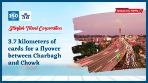 Read more about the article 3.7 kilometers of cards for a flyover between Charbagh and Chowk