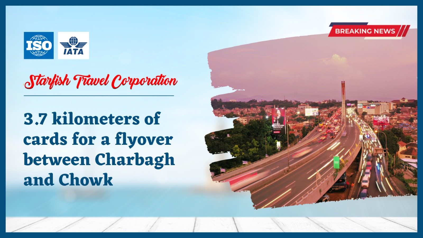 You are currently viewing 3.7 kilometers of cards for a flyover between Charbagh and Chowk