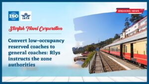 Read more about the article Convert low-occupancy reserved coaches to general coaches: Rlys instructs the zone authorities
