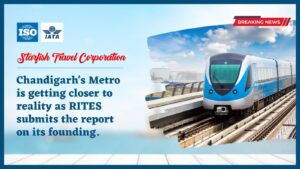 Read more about the article Chandigarh’s Metro is getting closer to reality as RITES submits the report on its founding.