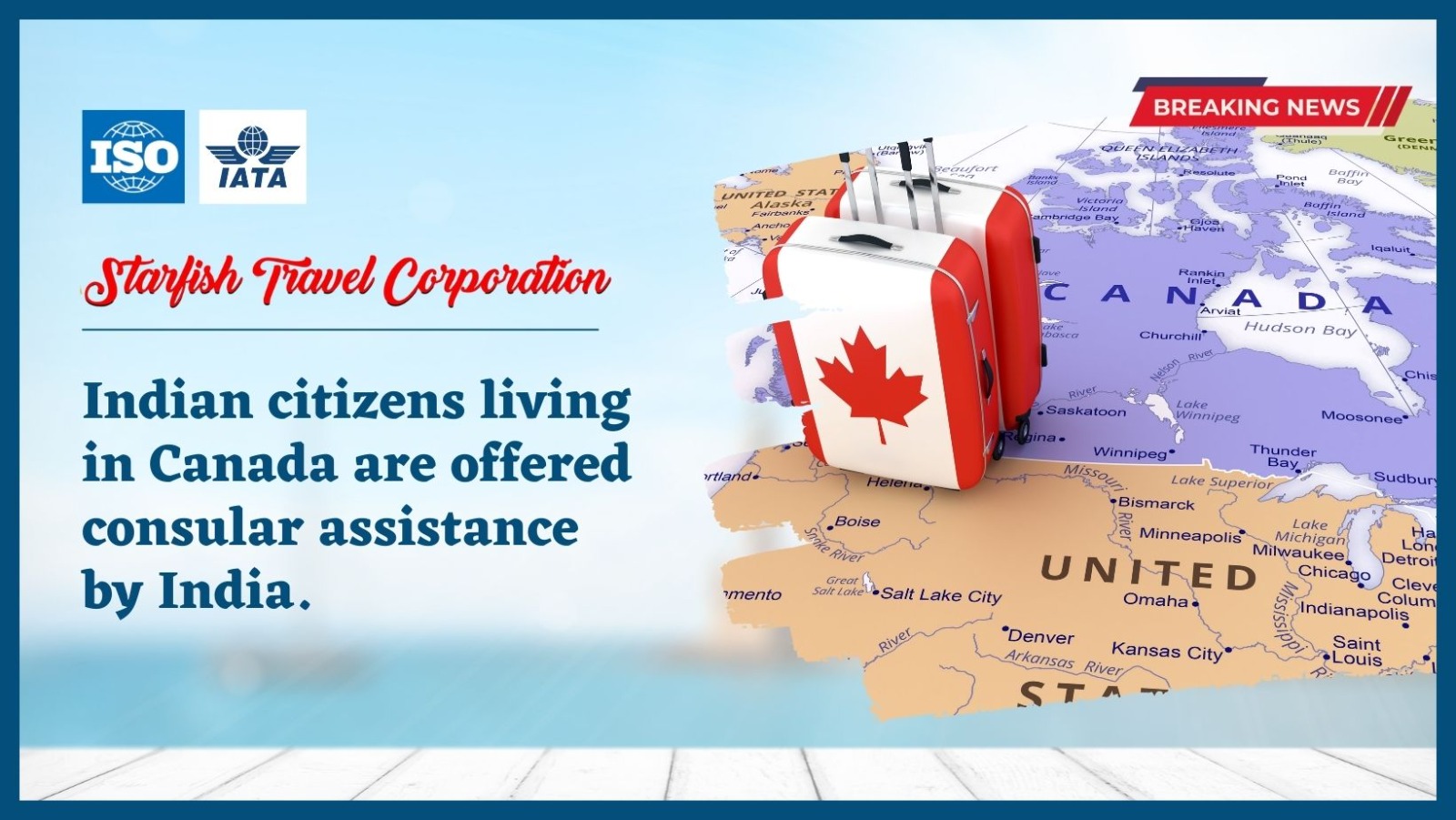 Indian citizens living in Canada are offered consular assistance by India.