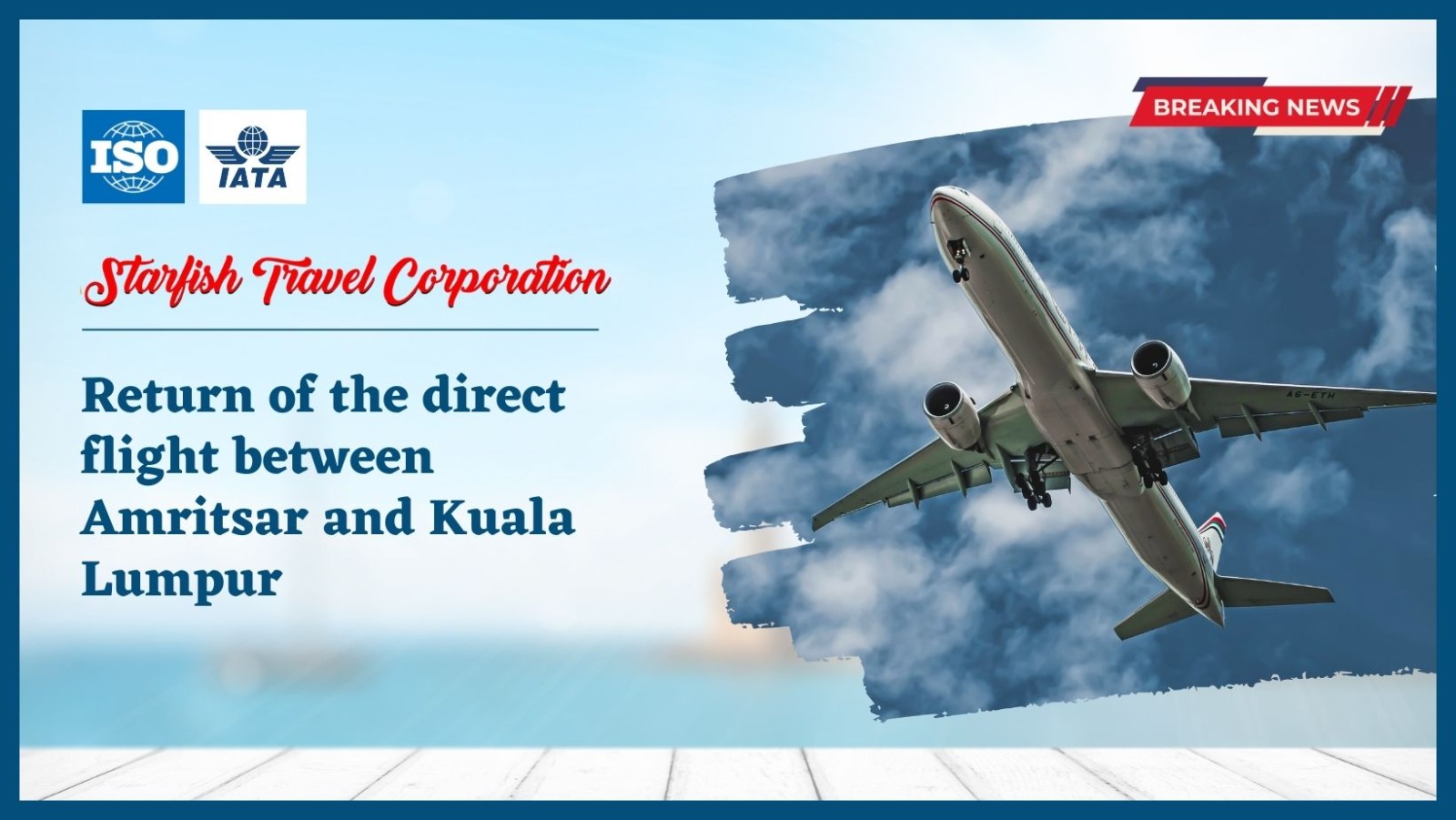 You are currently viewing Return of the direct flight between Amritsar and Kuala Lumpur