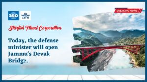Read more about the article Today, the defense minister will open Jammu’s Devak Bridge.