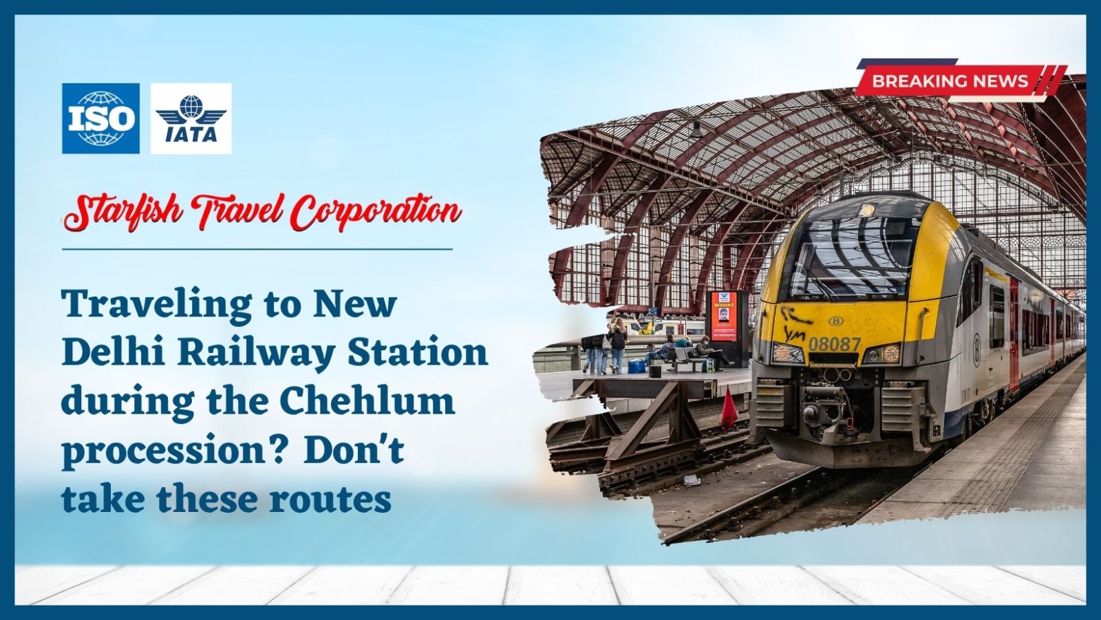 Traveling to New Delhi Railway Station during the Chehlum procession? Don’t take these routes