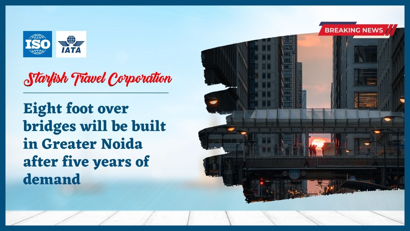 You are currently viewing Eight foot over bridges will be built in Greater Noida after five years of demand