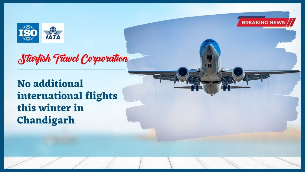 You are currently viewing No additional international flights this winter in Chandigarh